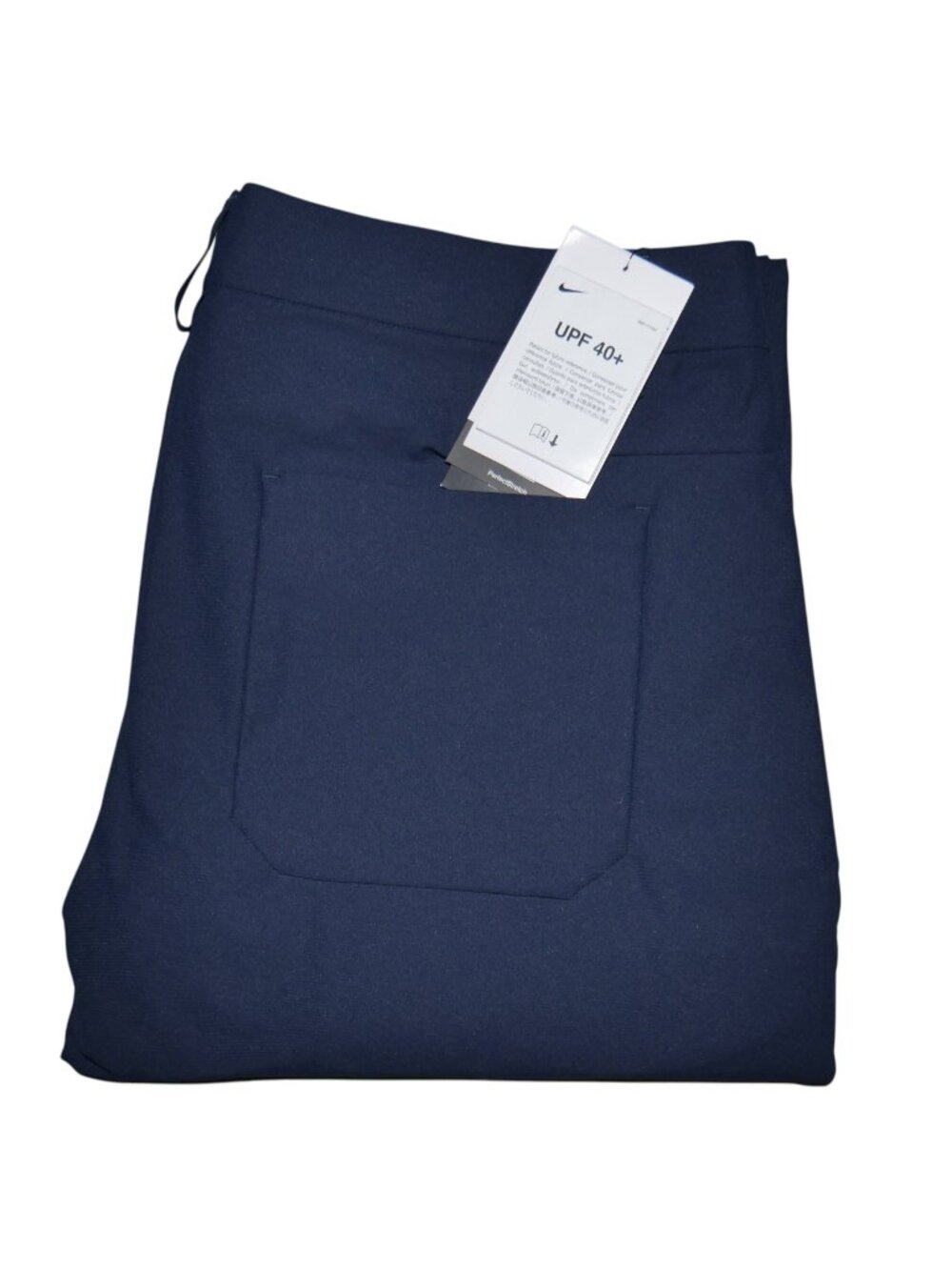 Nike 24.7 PerfectStretch Slim Fit Pants Men's Size 36x32 Navy UV Protection NWT